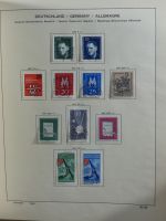 SBZ/DDR gestempelt und mit Falz besammelt im Schaubek-Album #MA204