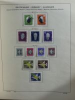 SBZ/DDR gestempelt und mit Falz besammelt im Schaubek-Album #MA204