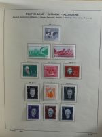 SBZ/DDR gestempelt und mit Falz besammelt im Schaubek-Album #MA204