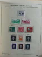 SBZ/DDR gestempelt und mit Falz besammelt im Schaubek-Album #MA204