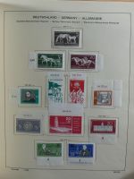 SBZ/DDR gestempelt und mit Falz besammelt im Schaubek-Album #MA204