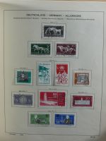 SBZ/DDR gestempelt und mit Falz besammelt im Schaubek-Album #MA204