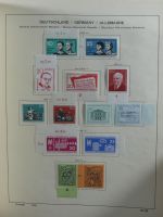 SBZ/DDR gestempelt und mit Falz besammelt im Schaubek-Album #MA204