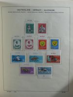 SBZ/DDR gestempelt und mit Falz besammelt im Schaubek-Album #MA204