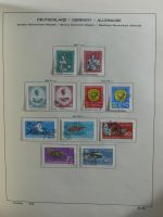 SBZ/DDR gestempelt und mit Falz besammelt im Schaubek-Album #MA204