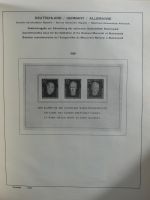 SBZ/DDR gestempelt und mit Falz besammelt im Schaubek-Album #MA204