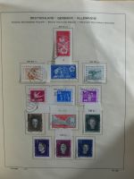 SBZ/DDR gestempelt und mit Falz besammelt im Schaubek-Album #MA204