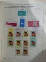 SBZ/DDR gestempelt und mit Falz besammelt im Schaubek-Album #MA204