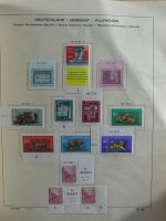 SBZ/DDR gestempelt und mit Falz besammelt im Schaubek-Album #MA204