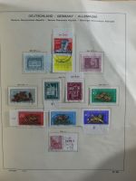 SBZ/DDR gestempelt und mit Falz besammelt im Schaubek-Album #MA204