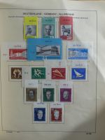 SBZ/DDR gestempelt und mit Falz besammelt im Schaubek-Album #MA204