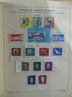 SBZ/DDR gestempelt und mit Falz besammelt im Schaubek-Album #MA204