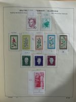 SBZ/DDR gestempelt und mit Falz besammelt im Schaubek-Album #MA204
