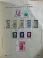 SBZ/DDR gestempelt und mit Falz besammelt im Schaubek-Album #MA204