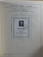 SBZ/DDR gestempelt und mit Falz besammelt im Schaubek-Album #MA204