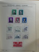 SBZ/DDR gestempelt und mit Falz besammelt im Schaubek-Album #MA204
