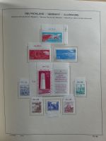 SBZ/DDR gestempelt und mit Falz besammelt im Schaubek-Album #MA204