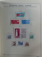 SBZ/DDR gestempelt und mit Falz besammelt im Schaubek-Album #MA204