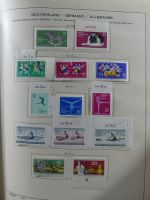 SBZ/DDR gestempelt und mit Falz besammelt im Schaubek-Album #MA204