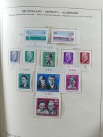 SBZ/DDR gestempelt und mit Falz besammelt im Schaubek-Album #MA204