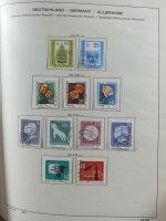 SBZ/DDR gestempelt und mit Falz besammelt im Schaubek-Album #MA204