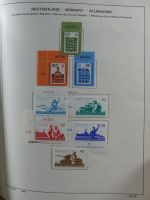 SBZ/DDR gestempelt und mit Falz besammelt im Schaubek-Album #MA204