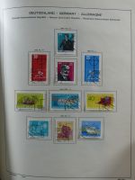 SBZ/DDR gestempelt und mit Falz besammelt im Schaubek-Album #MA204