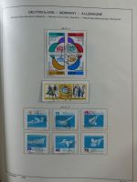 SBZ/DDR gestempelt und mit Falz besammelt im Schaubek-Album #MA204