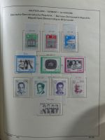 SBZ/DDR gestempelt und mit Falz besammelt im Schaubek-Album #MA204