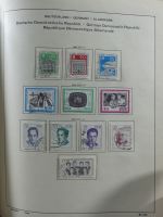 SBZ/DDR gestempelt und mit Falz besammelt im Schaubek-Album #MA204