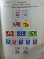 SBZ/DDR gestempelt und mit Falz besammelt im Schaubek-Album #MA204