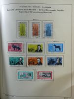 SBZ/DDR gestempelt und mit Falz besammelt im Schaubek-Album #MA204