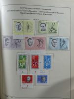 SBZ/DDR gestempelt und mit Falz besammelt im Schaubek-Album #MA204