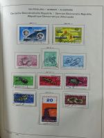 SBZ/DDR gestempelt und mit Falz besammelt im Schaubek-Album #MA204