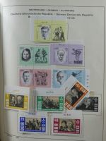 SBZ/DDR gestempelt und mit Falz besammelt im Schaubek-Album #MA204