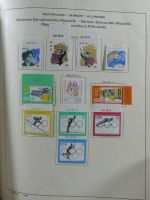 SBZ/DDR gestempelt und mit Falz besammelt im Schaubek-Album #MA204