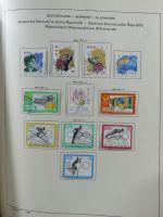 SBZ/DDR gestempelt und mit Falz besammelt im Schaubek-Album #MA204