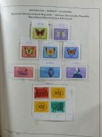 SBZ/DDR gestempelt und mit Falz besammelt im Schaubek-Album #MA204