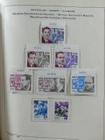 SBZ/DDR gestempelt und mit Falz besammelt im Schaubek-Album #MA204