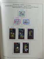 SBZ/DDR gestempelt und mit Falz besammelt im Schaubek-Album #MA204