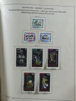 SBZ/DDR gestempelt und mit Falz besammelt im Schaubek-Album #MA204