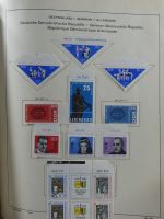 SBZ/DDR gestempelt und mit Falz besammelt im Schaubek-Album #MA204