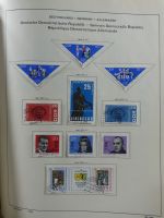 SBZ/DDR gestempelt und mit Falz besammelt im Schaubek-Album #MA204