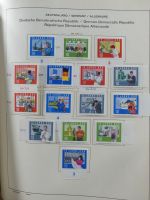 SBZ/DDR gestempelt und mit Falz besammelt im Schaubek-Album #MA204