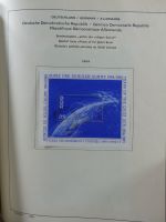 SBZ/DDR gestempelt und mit Falz besammelt im Schaubek-Album #MA204