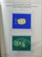 SBZ/DDR gestempelt und mit Falz besammelt im Schaubek-Album #MA204