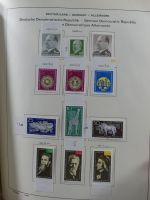SBZ/DDR gestempelt und mit Falz besammelt im Schaubek-Album #MA204