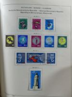 SBZ/DDR gestempelt und mit Falz besammelt im Schaubek-Album #MA204