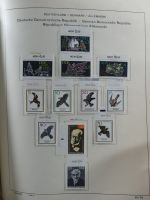 SBZ/DDR gestempelt und mit Falz besammelt im Schaubek-Album #MA204