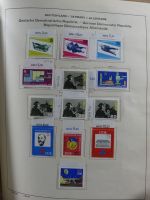SBZ/DDR gestempelt und mit Falz besammelt im Schaubek-Album #MA204